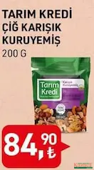 TARIM KREDİ ÇİĞ KARIŞIK KURUYEMİŞ 200 G TARIM KREDİ ÇİĞ KARIŞIK KURUYEMİŞ 200 G